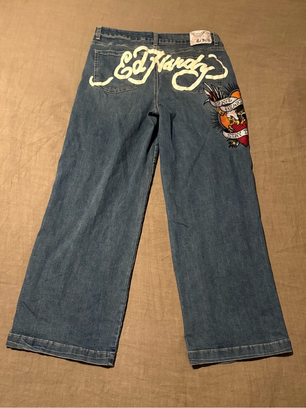 ed hardy brave eagle jeans